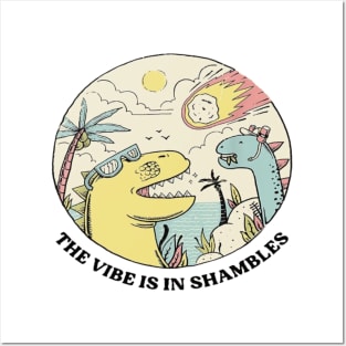 The Vibes Are In Shambles Funny Meme, Funny Sarcastic Posters and Art